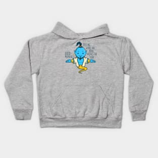 Happy Ghost Genie Kids Hoodie